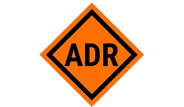 ADR (Gefahrgut) Symbol 377×220
